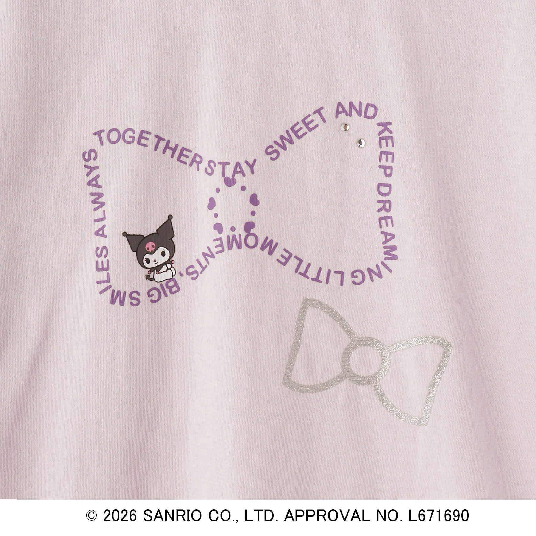 SHOO･LA･RUE「【サンリオキャラクターズ】レースアップデザインTシャツ」|Tシャツ・カットソー|