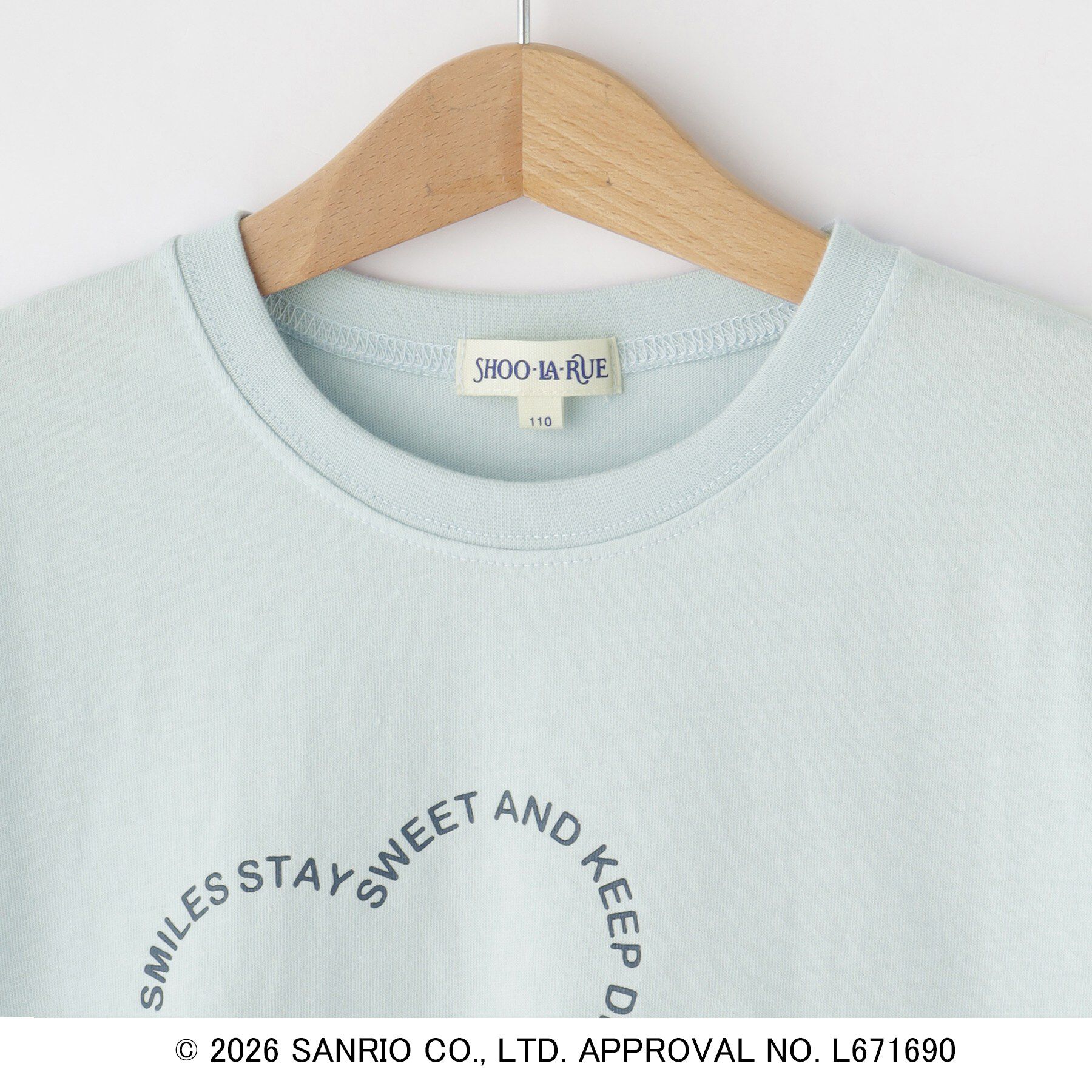 SHOO･LA･RUE「【サンリオキャラクターズ】レースアップデザインTシャツ」|Tシャツ・カットソー|