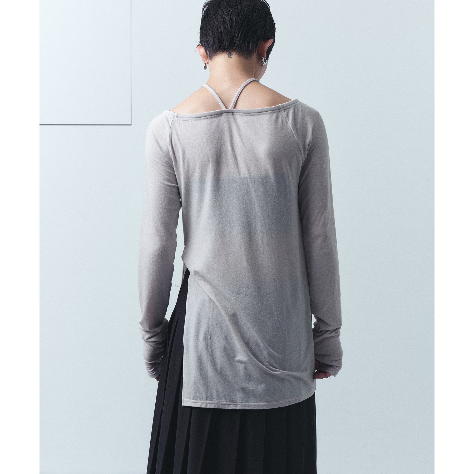 CODE A「off－shoulder jersey top」|Tシャツ・カットソー|