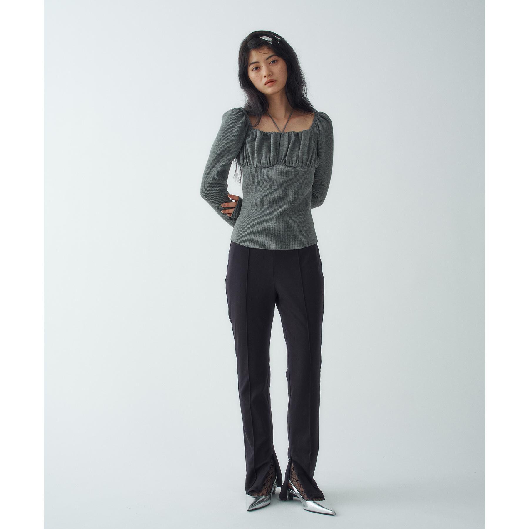 CODE A「zip leggings pants(Fleece)」|その他|
