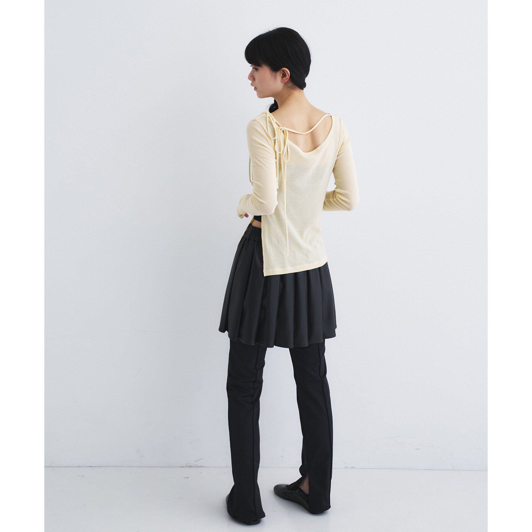 CODE A「jersey ribbon pullover」|Tシャツ・カットソー|