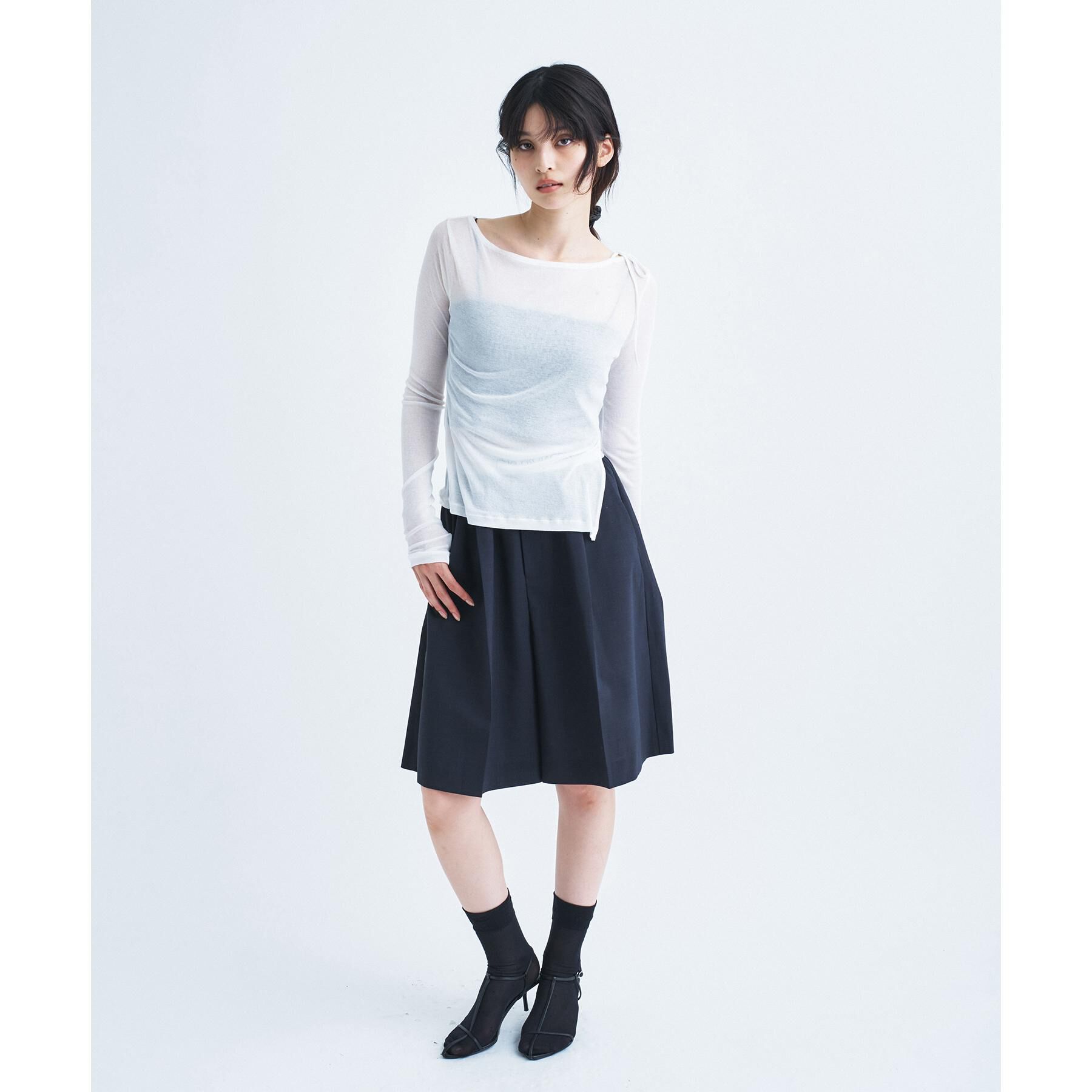 CODE A「jersey ribbon pullover」|Tシャツ・カットソー|