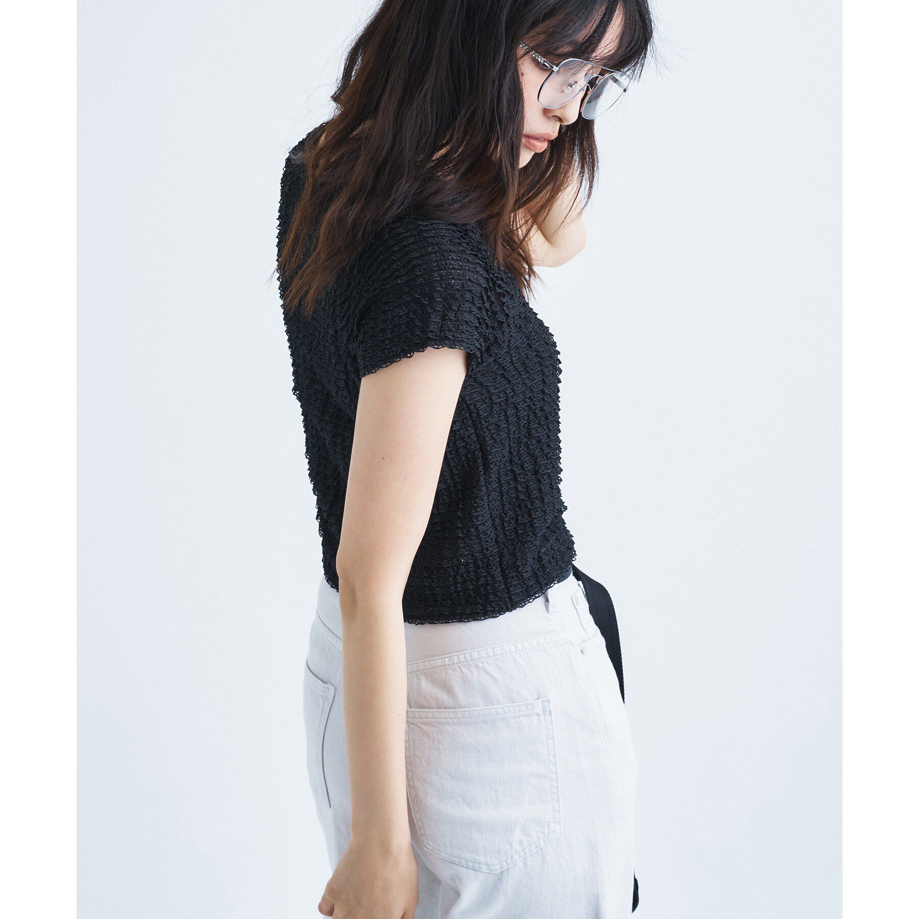 CODE A「frill mini tee」|Tシャツ・カットソー|