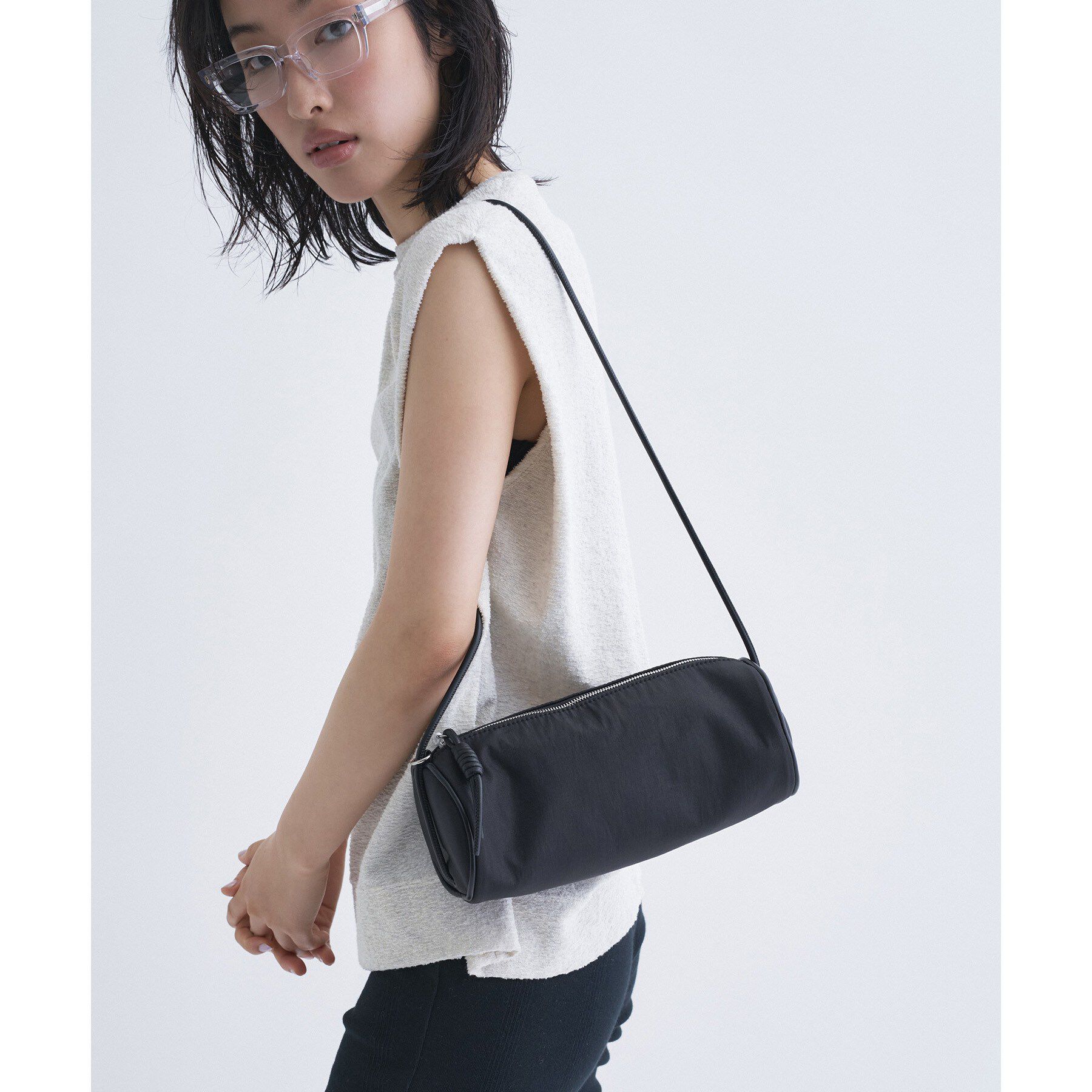 CODE A「＆MyuQ｜MARU NY bag」|ショルダー・メッセンジャー|ブラック(019)