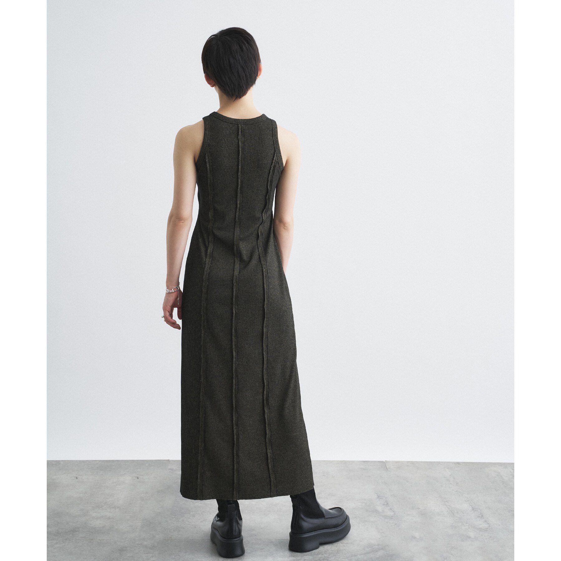 CODE A「【Cup-in】Jersey dress」|ワンピース|