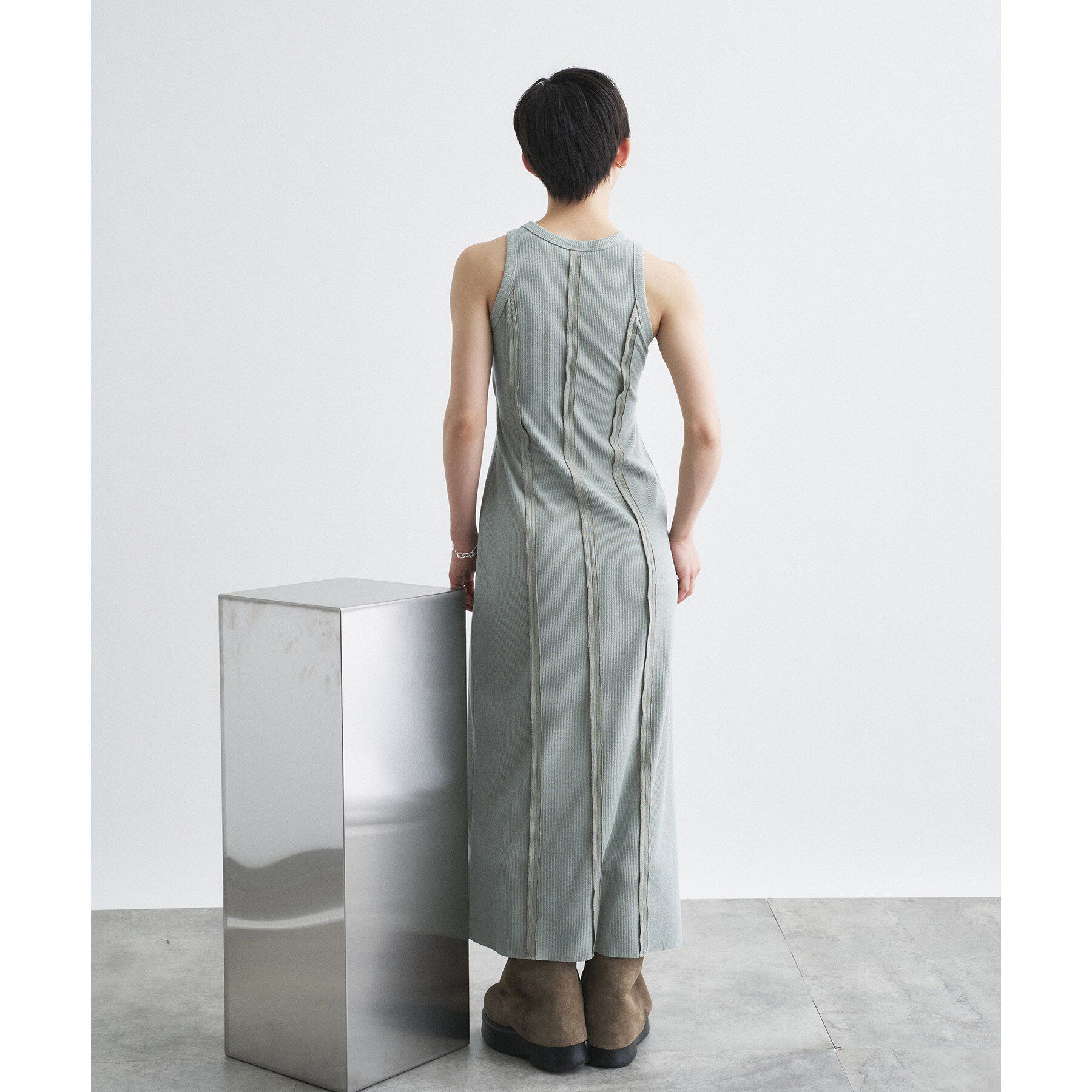 CODE A「【Cup-in】Jersey dress」|ワンピース|