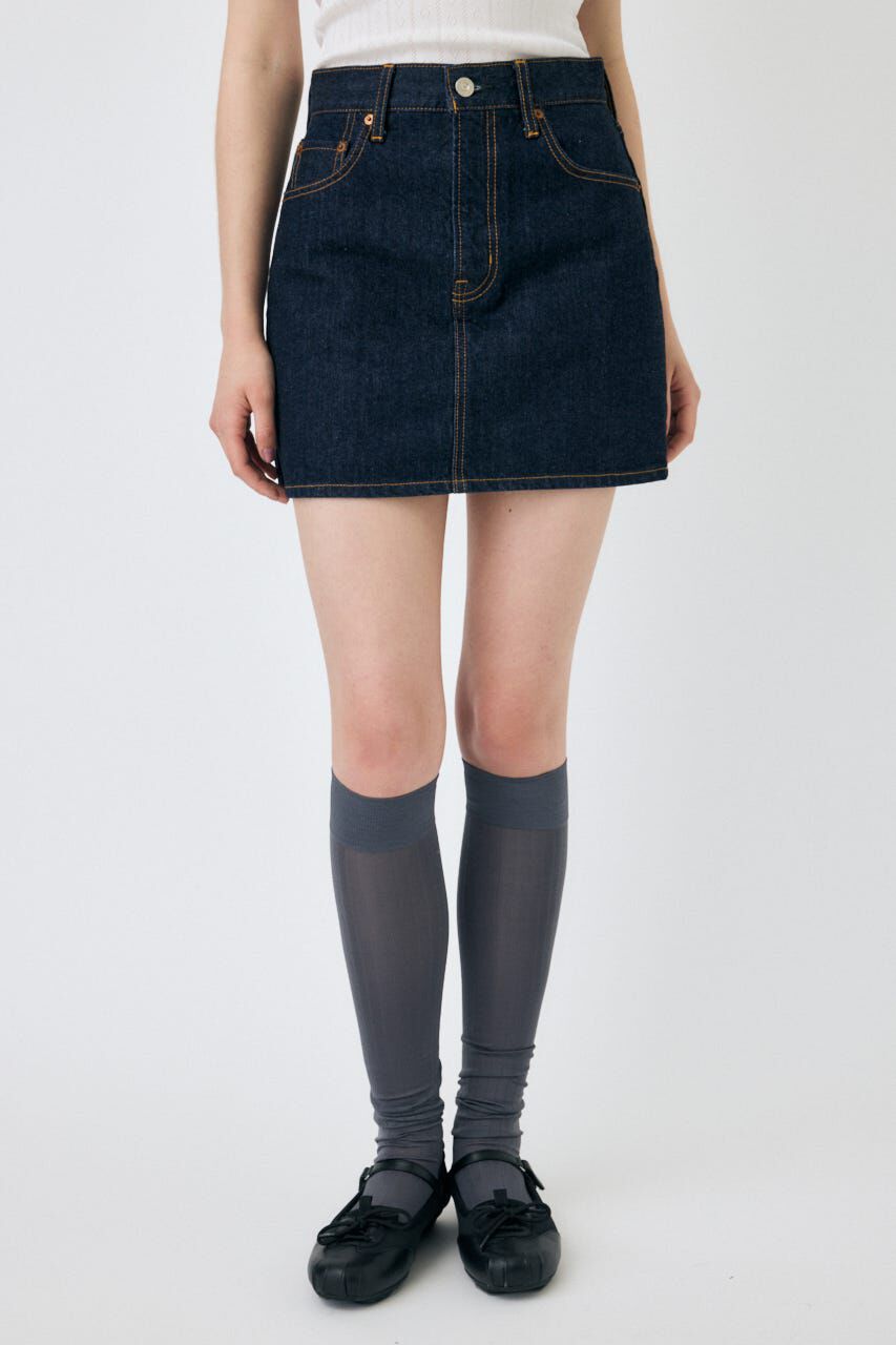 MOUSSY「DENIM ミニスカート」|スカート|