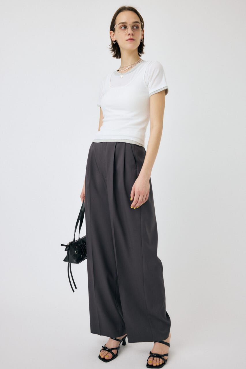 MOUSSY「LAYERED セット TEE」|Tシャツ・カットソー|