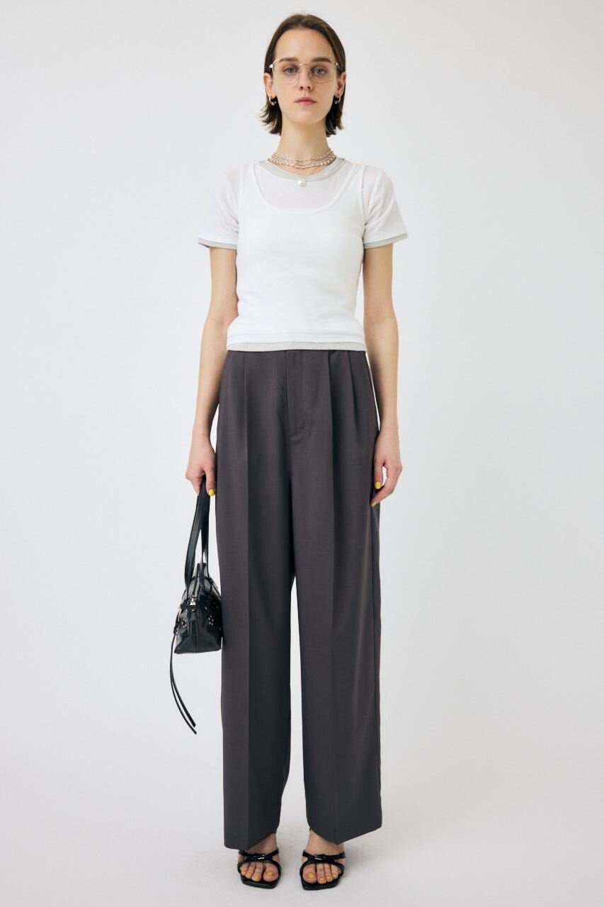 MOUSSY「LAYERED セット TEE」|Tシャツ・カットソー|