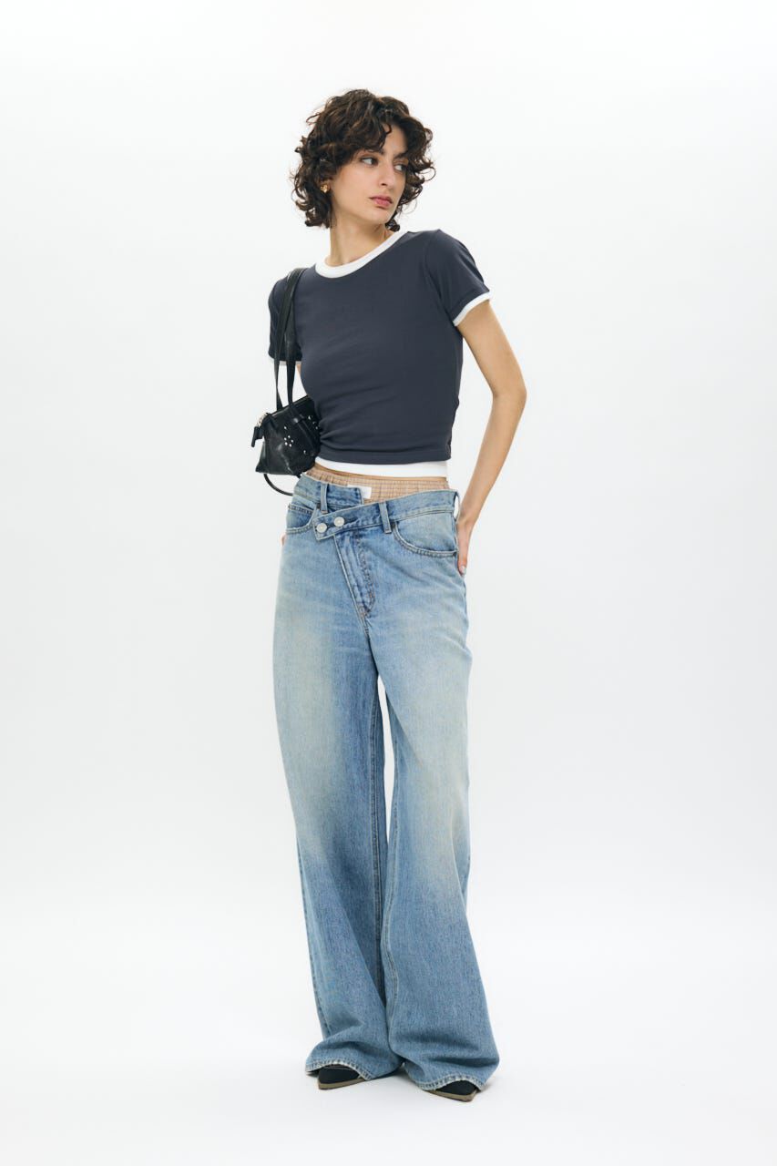 MOUSSY「LAYERED セット TEE」|Tシャツ・カットソー|