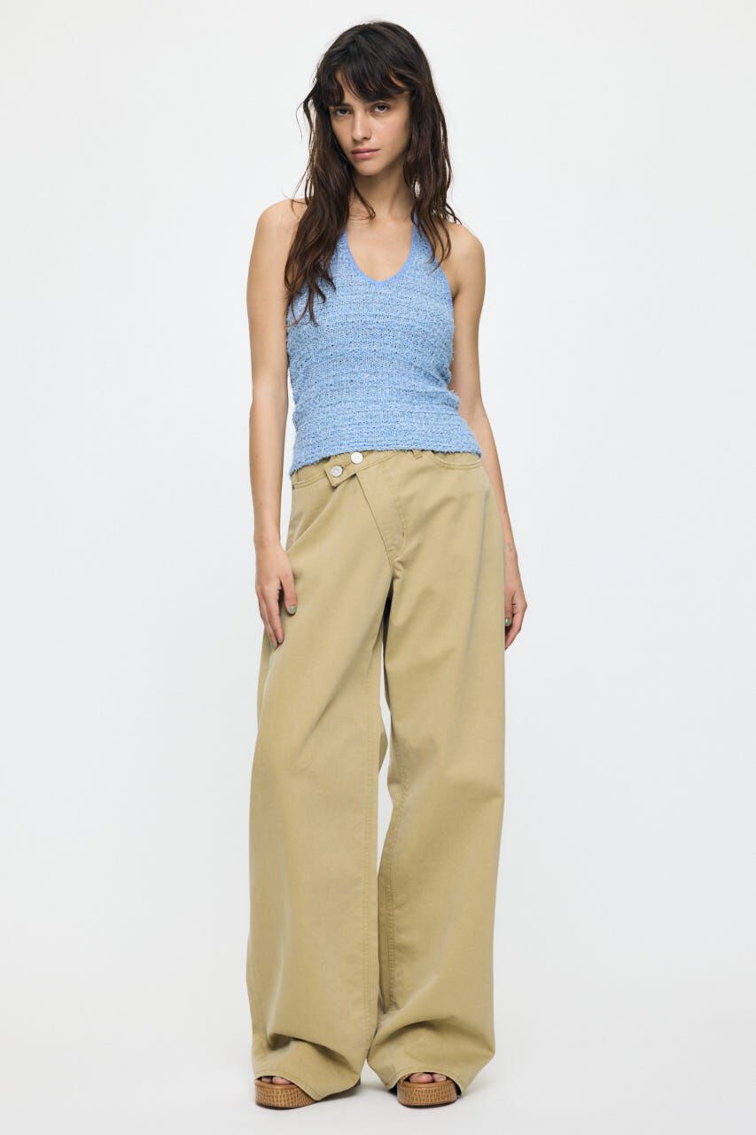 MOUSSY「HALTER NECK KNIT キャミ」|キャミソール|