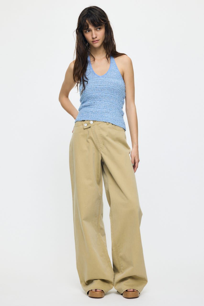 MOUSSY「HALTER NECK KNIT キャミ」|キャミソール|