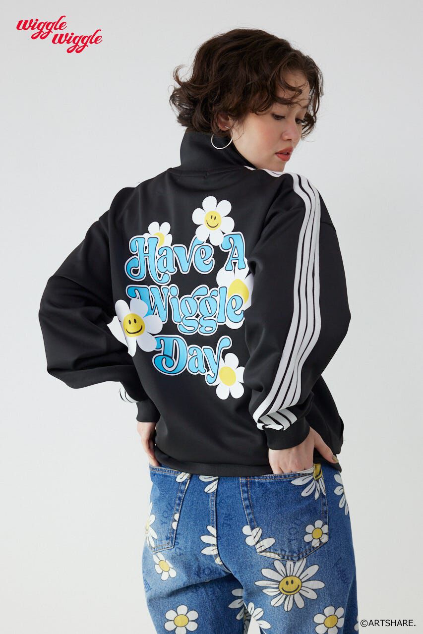 RODEO CROWNS「(wiggle wiggle)トラックジャケット」|その他|BLK