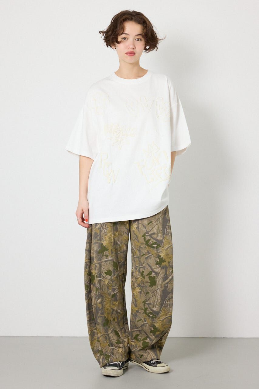 RODEO CROWNS「SHARE DRY PTTERN バレルスウェットパンツ」|その他|