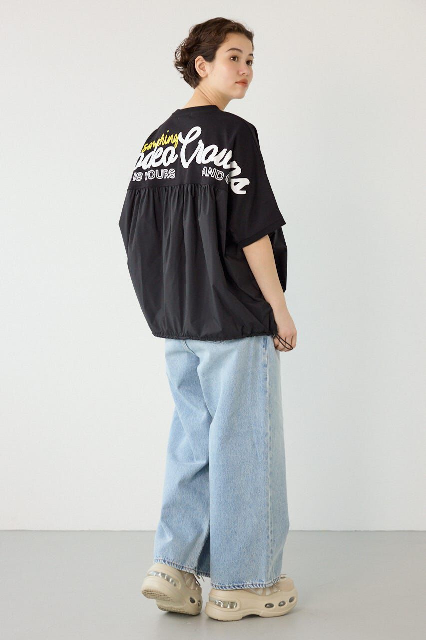 RODEO CROWNS「切替ロゴビッグトップス」|Tシャツ・カットソー|