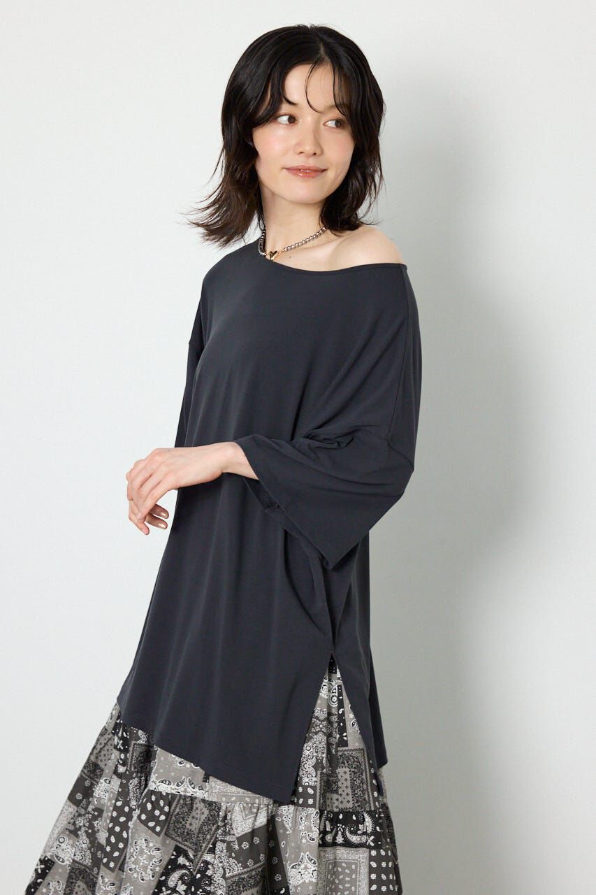 RODEO CROWNS「T/Fワンショルダールーズトップス」|Tシャツ・カットソー|