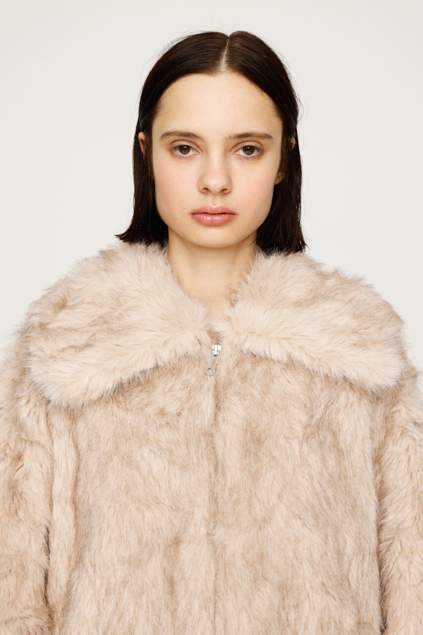 SLY「BIG COLLAR FUR コート」|その他|