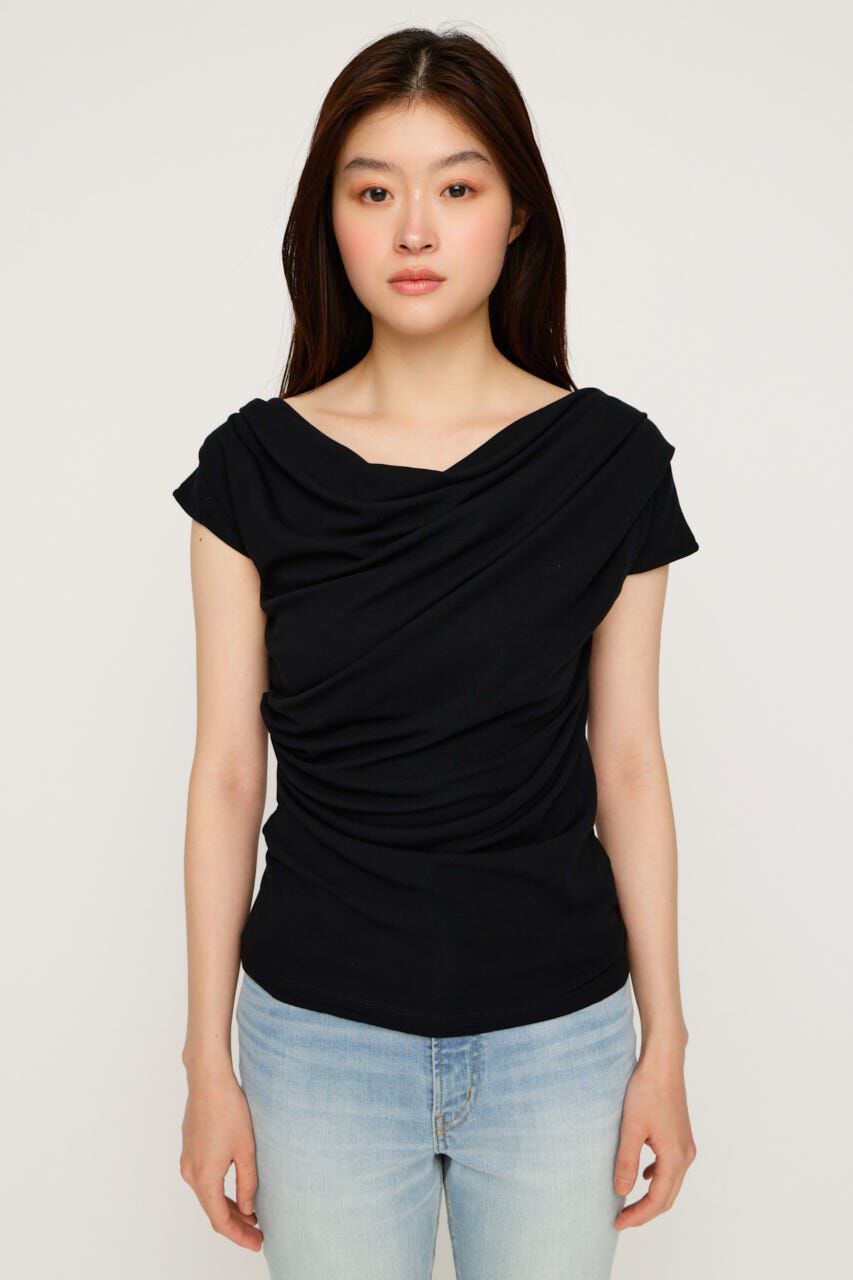 SLY「ONE SHOULDER CUT トップス」|Tシャツ・カットソー|