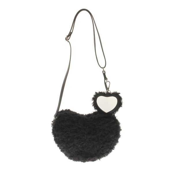 merry jenny「fluffy heart bag」|ショルダー・メッセンジャー|