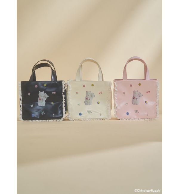 merry jenny「New Wave Sugar cat square bag」|トートバッグ|