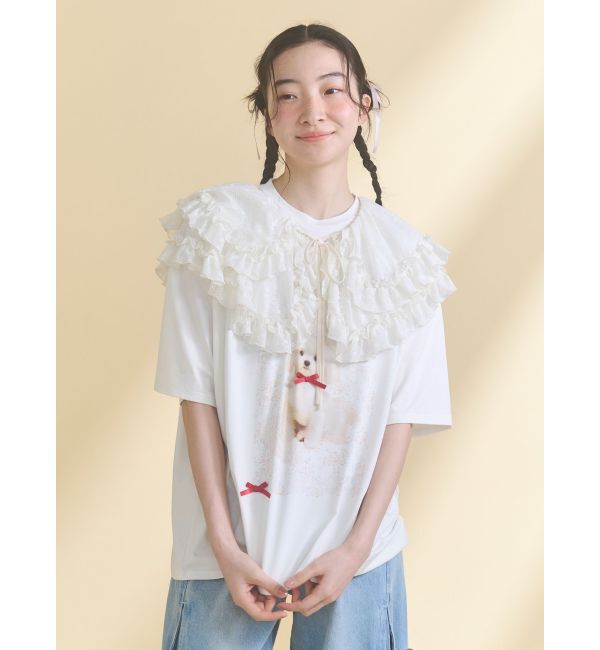 merry jenny「sheer frill 2wayつけ襟」|その他|