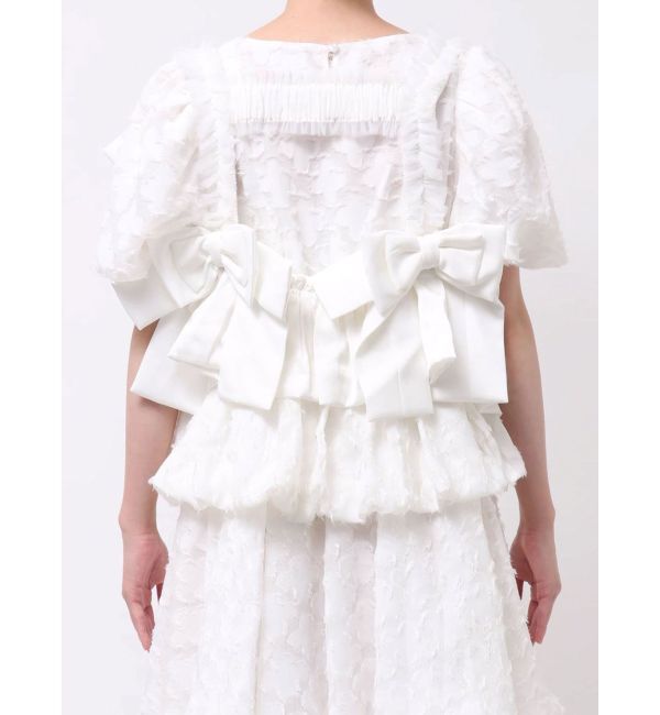 merry jenny「Tulle ribbon harness」|サスペンダー|