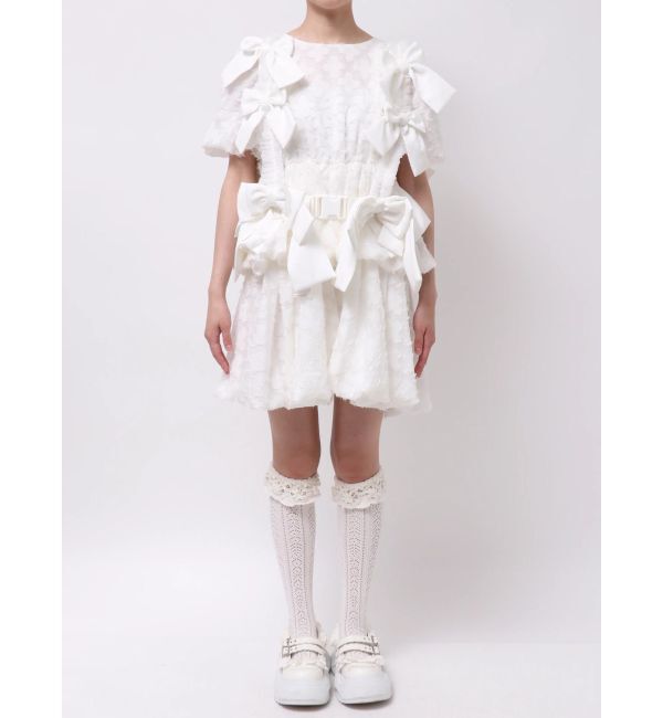 merry jenny「Tulle ribbon harness」|サスペンダー|