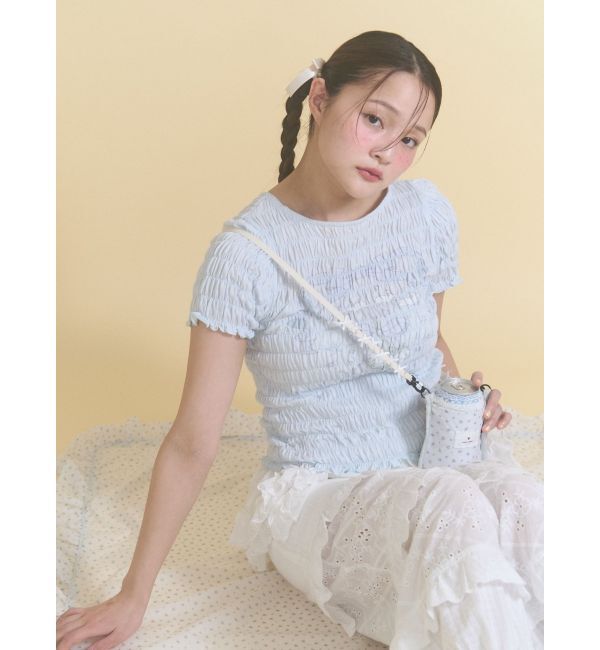 merry jenny「ribbon can wallet」|ポーチ|