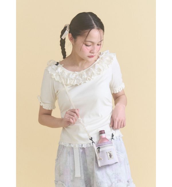 merry jenny「ribbon can wallet」|ポーチ|