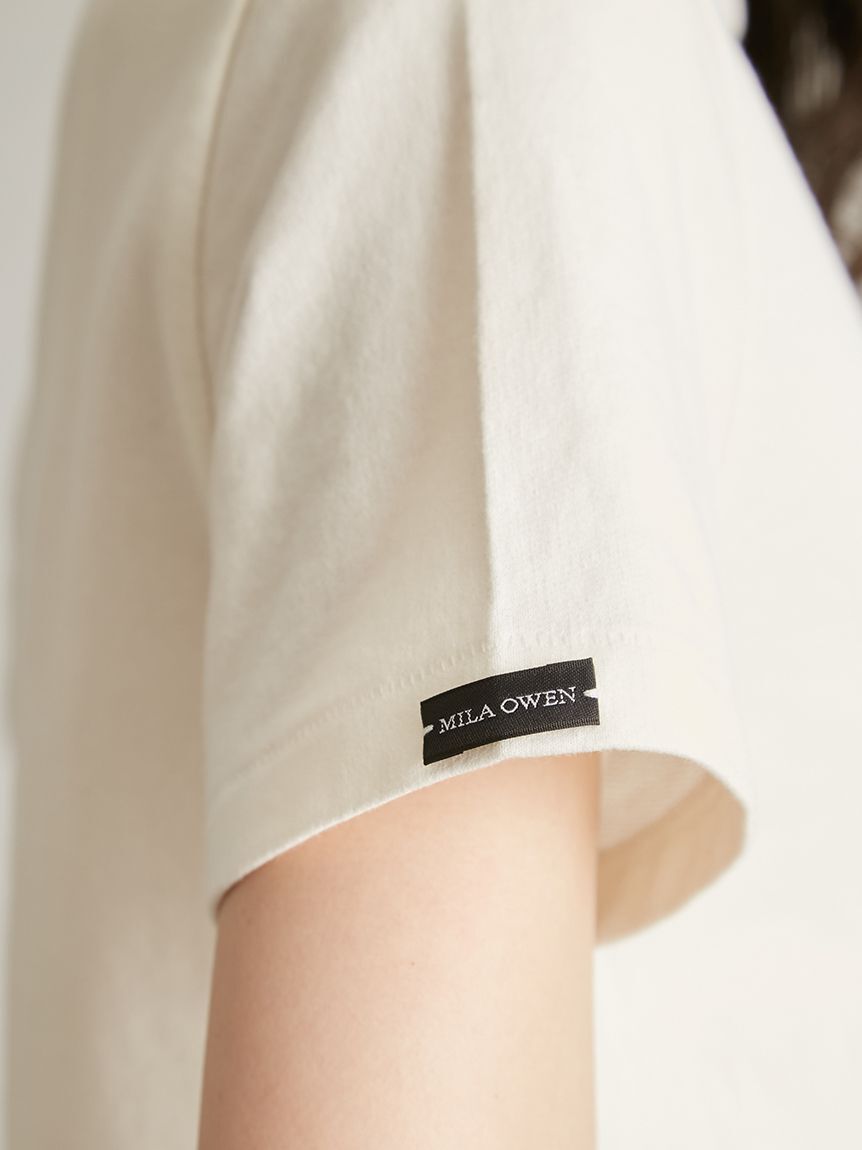 Mila Owen「アシンメトリーネックＴシャツ」|Tシャツ・カットソー|