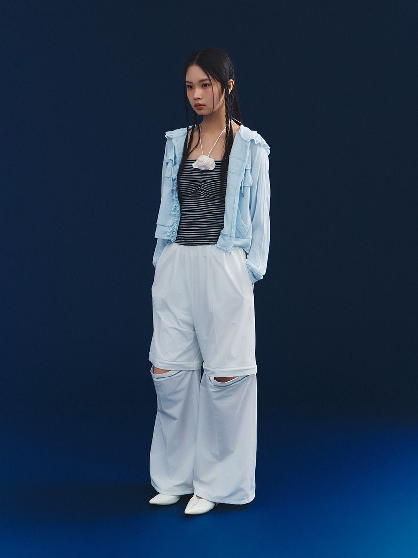 FURFUR「【WEB限定カラー】ダブルストラップバブーシュ」|パンプス|