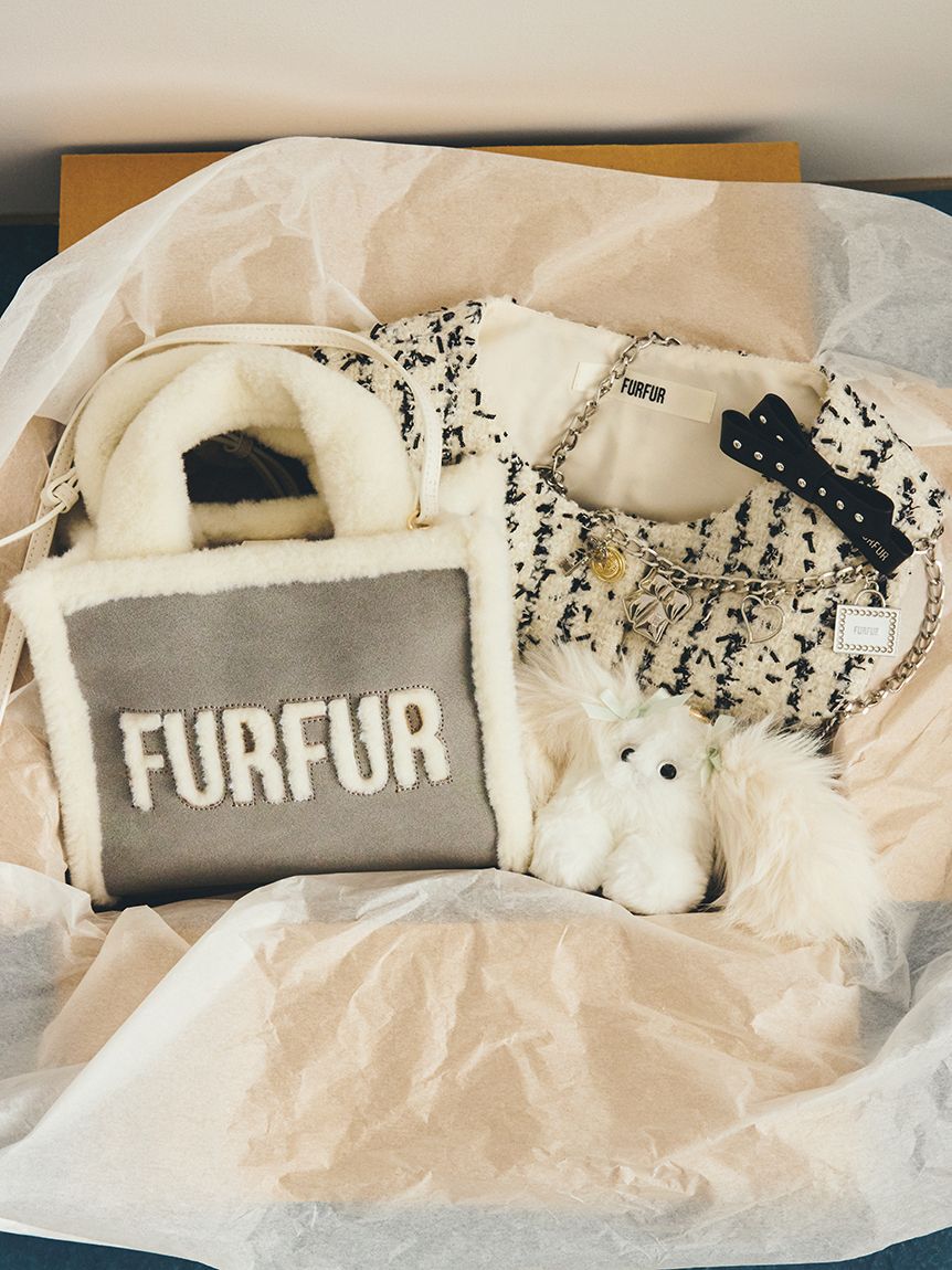 FURFUR「FURAPIマスコットチャーム」|キーケース|