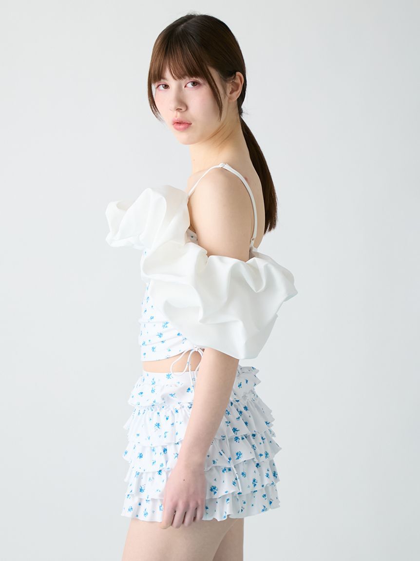 FURFUR「【WEB限定カラー】フリルオフショルセットスウィムウェア」|その他|