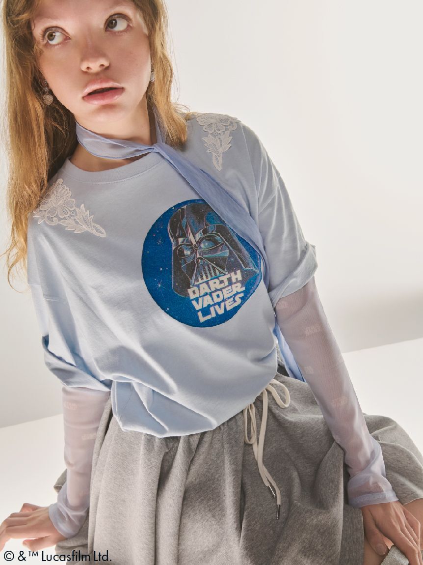 FURFUR「【STAR WARS(TM)】グラフィックプリントレースTシャツ」|Tシャツ・カットソー|SAX