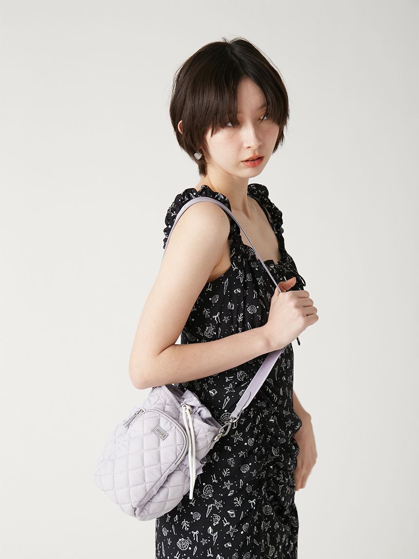 FURFUR「＜500mlボトル収納可能＞2WAY撥水ナイロンキルティングショルダーバッグ【WEB限定カラー】」|ショルダー・メッセンジャー|