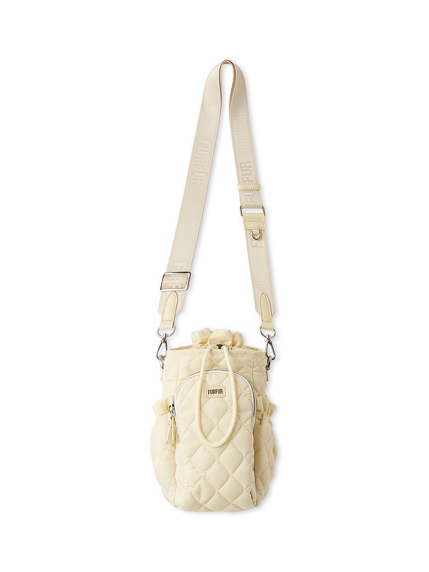 FURFUR「＜500mlボトル収納可能＞2WAY撥水ナイロンキルティングショルダーバッグ【WEB限定カラー】」|ショルダー・メッセンジャー|