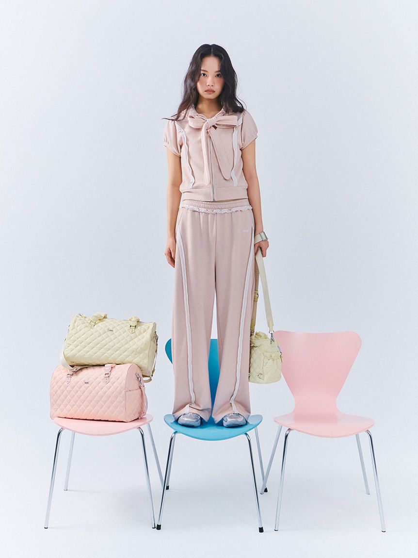 FURFUR「＜500mlボトル収納可能＞2WAY撥水ナイロンキルティングショルダーバッグ【WEB限定カラー】」|ショルダー・メッセンジャー|