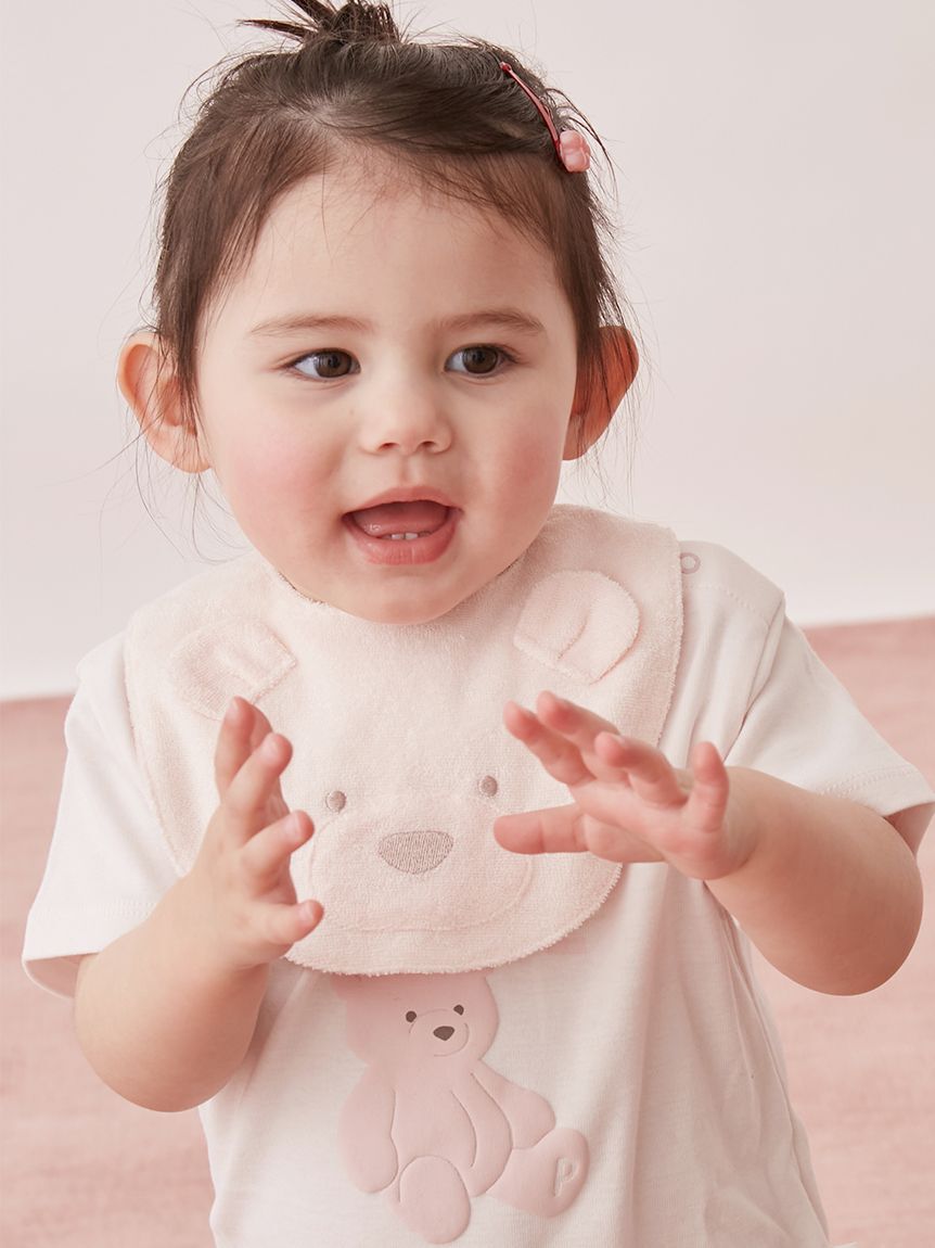 GELATO PIQUE KIDS & BABY「【限定カラーあり】【BABY】ベアスタイ」|スタイ|