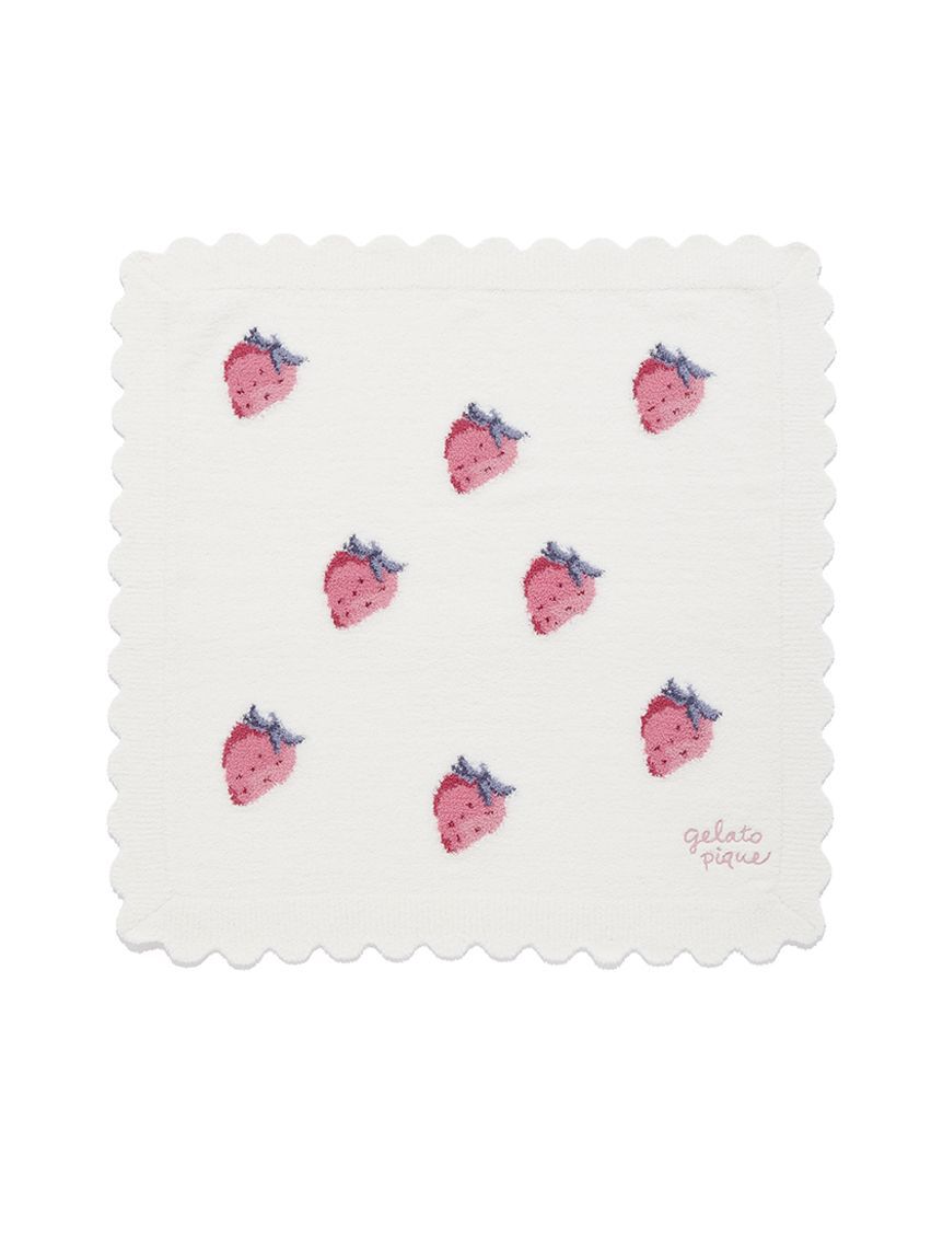 GELATO PIQUE KIDS & BABY「【KIDS】フェイバリットモチーフジャガードブランケット」|ブランケット|RED