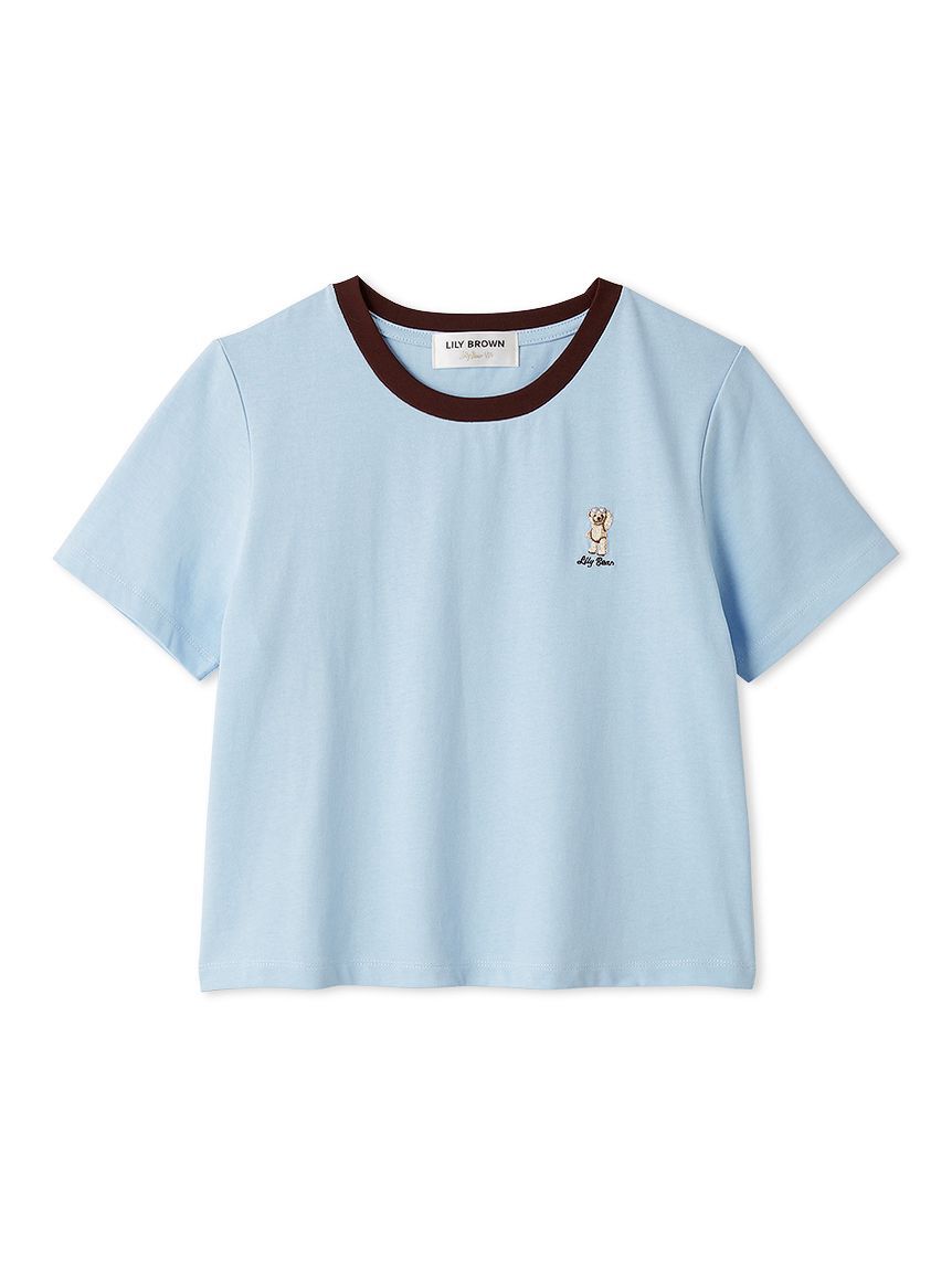 LILY BROWN「【Lily Bear】コンパクトTシャツ(接触冷感)」|Tシャツ・カットソー|