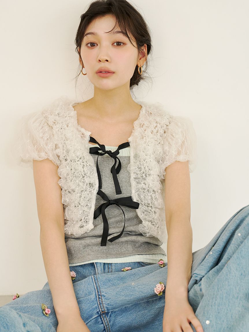 LILY BROWN「レイヤードキャミソールセット」|Tシャツ・カットソー|