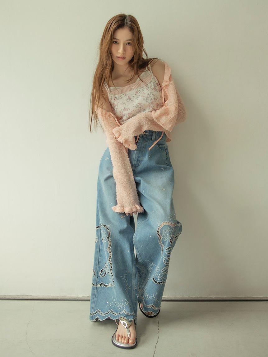LILY BROWN「レイヤードキャミソールセット」|Tシャツ・カットソー|