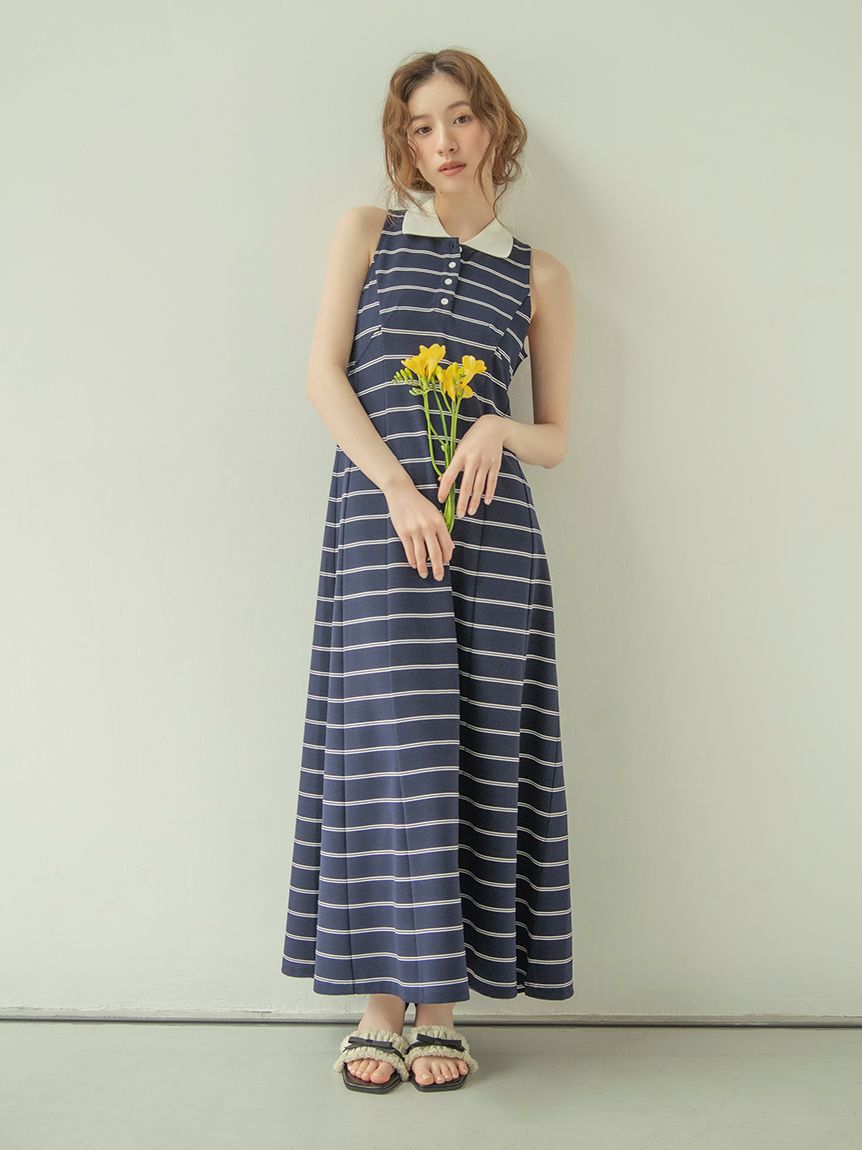 LILY BROWN「フリンジリボンミュールサンダル」|サンダル|