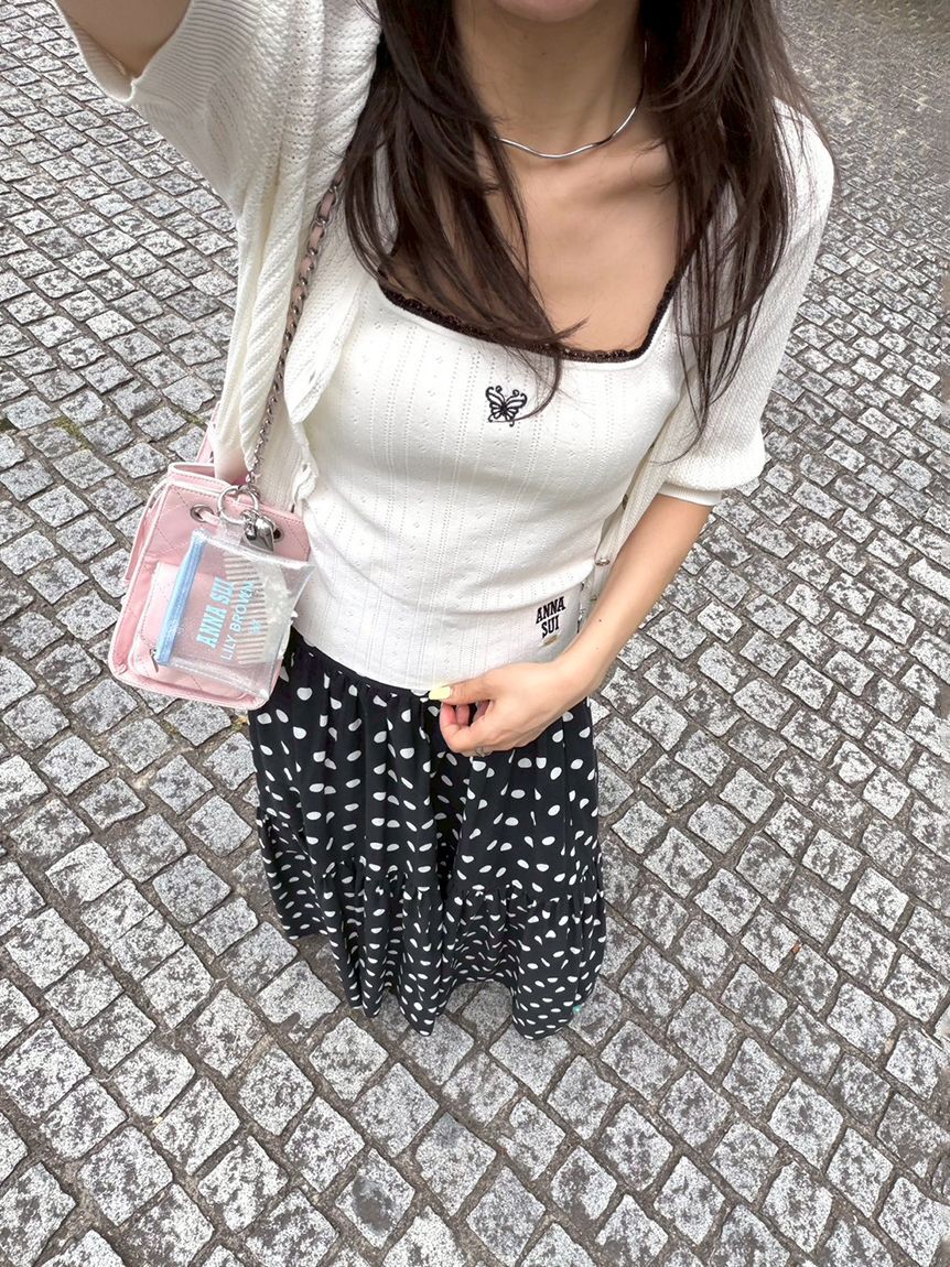LILY BROWN「【LILY BROWN&times;ANNA SUI】コームポーチセットチャーム」|キーケース|