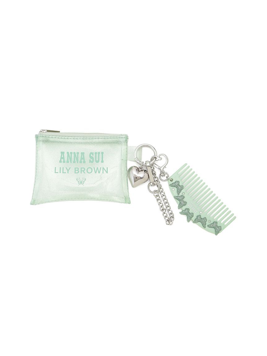 LILY BROWN「【LILY BROWN&times;ANNA SUI】コームポーチセットチャーム」|キーケース|