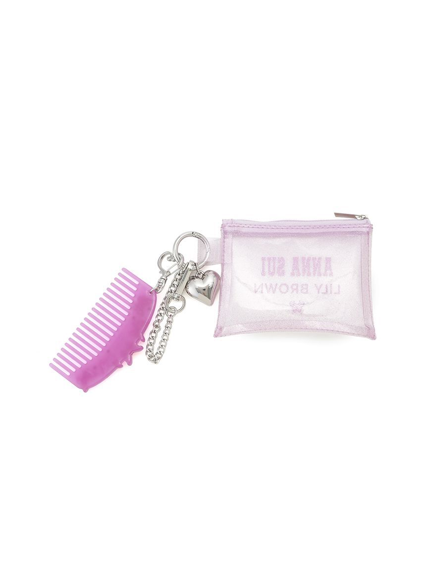 LILY BROWN「【LILY BROWN&times;ANNA SUI】コームポーチセットチャーム」|キーケース|