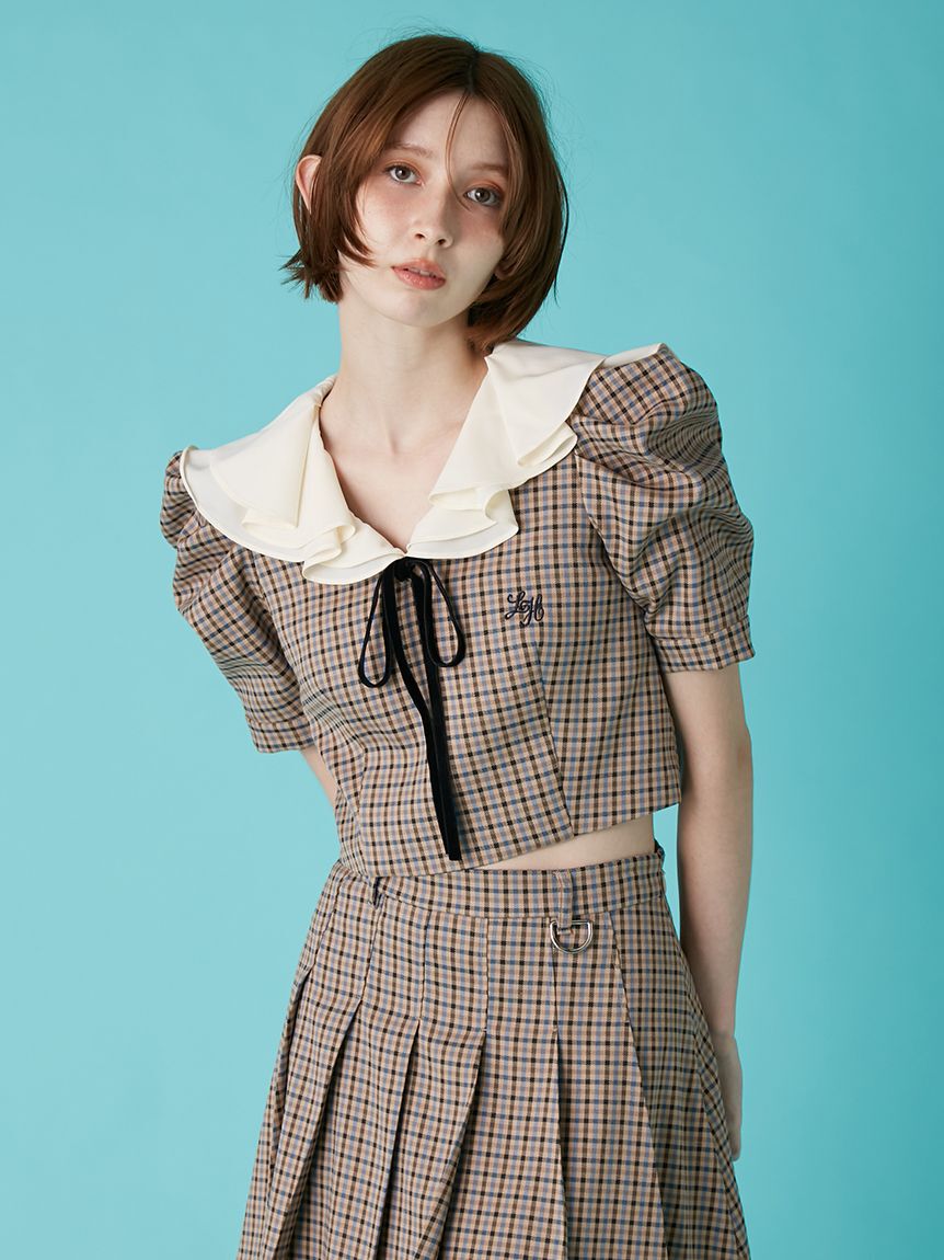 LILY BROWN「【LILY BROWN&times;Hearts2Hearts】プリーツスカート」|スカート|