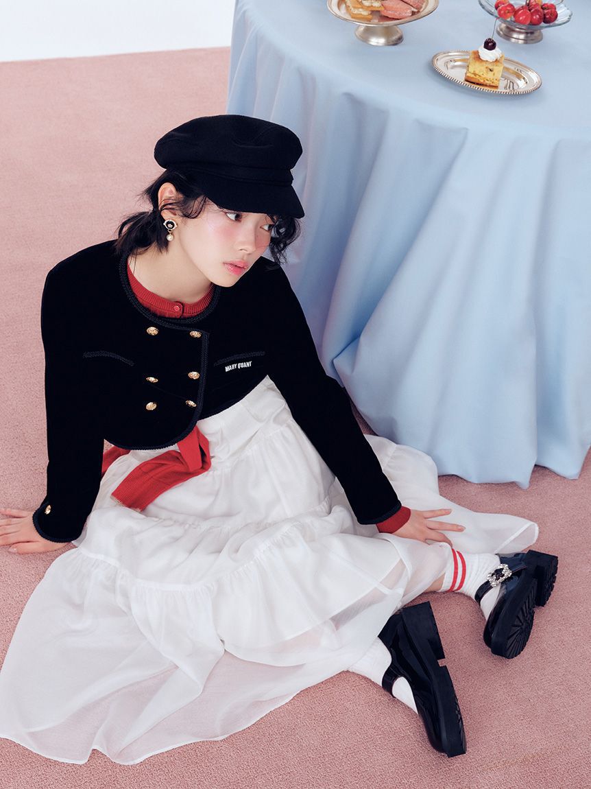 LILY BROWN「[L.B CANDY STOCK] ビジューバックルメリージェーン」|パンプス|