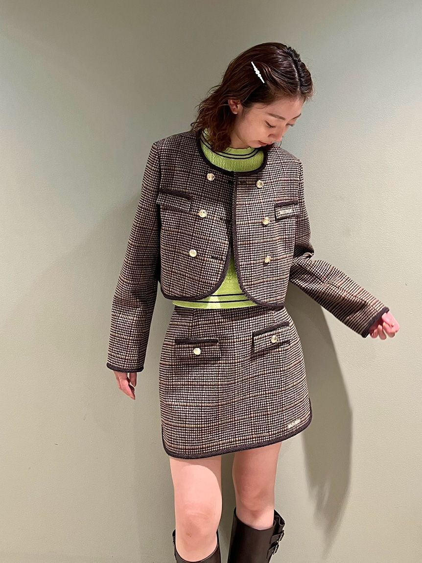 LILY BROWN「【LILY BROWN&times;MARY QUANT】ミニスカート」|スカート|