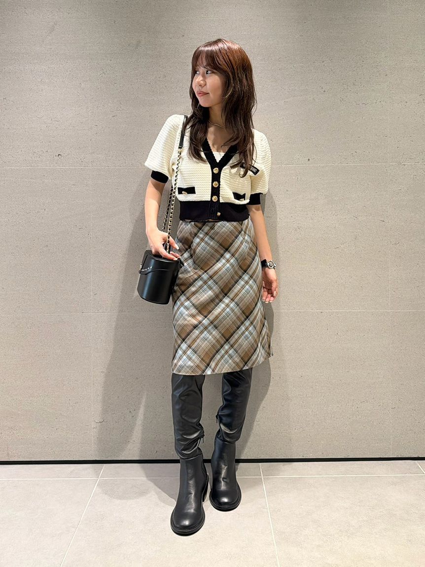 LILY BROWN「【LILY BROWN&times;MARY QUANT】ニットカーディガン」|カーディガン|